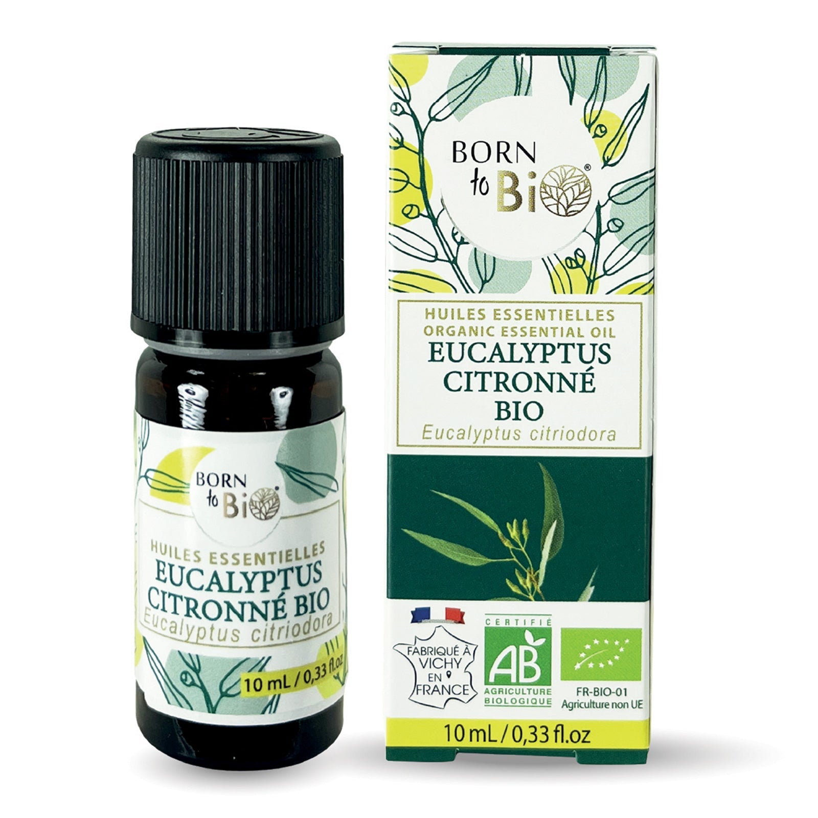 Huile essentielle Eucalyptus citronné Certifiée Bio